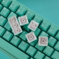 GMK Tiffany 104+25 PBT Dye-subbed Keycaps Set Cherry Profile for MX Switches Mechanical Gaming Keyboard